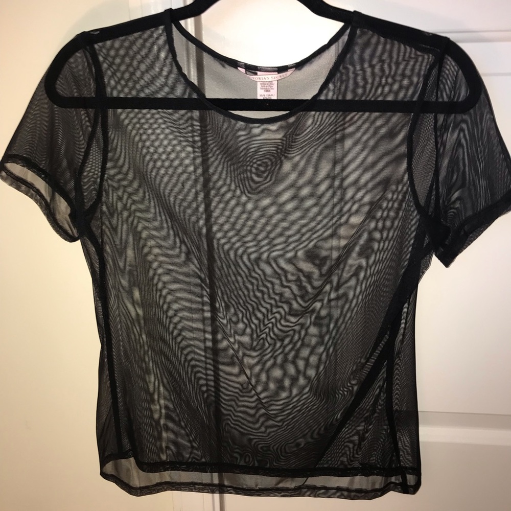 Victoria’s Secret mesh crop top
